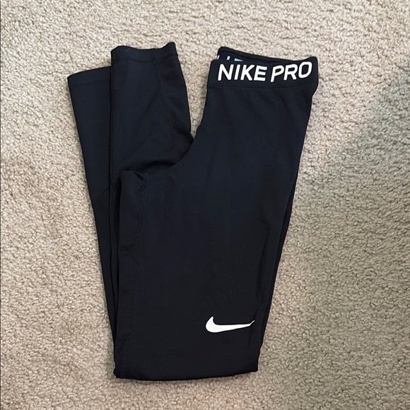 Nike Pro Black Leggings - Size XS - Picture 1 of 2